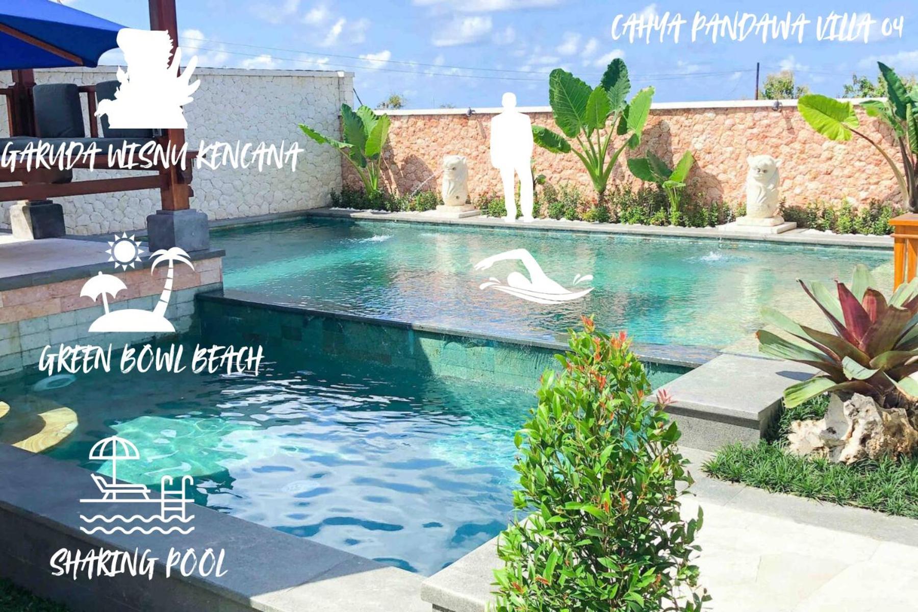 Cahya Pandawa Villa 4 Ungasan Kültér fotó